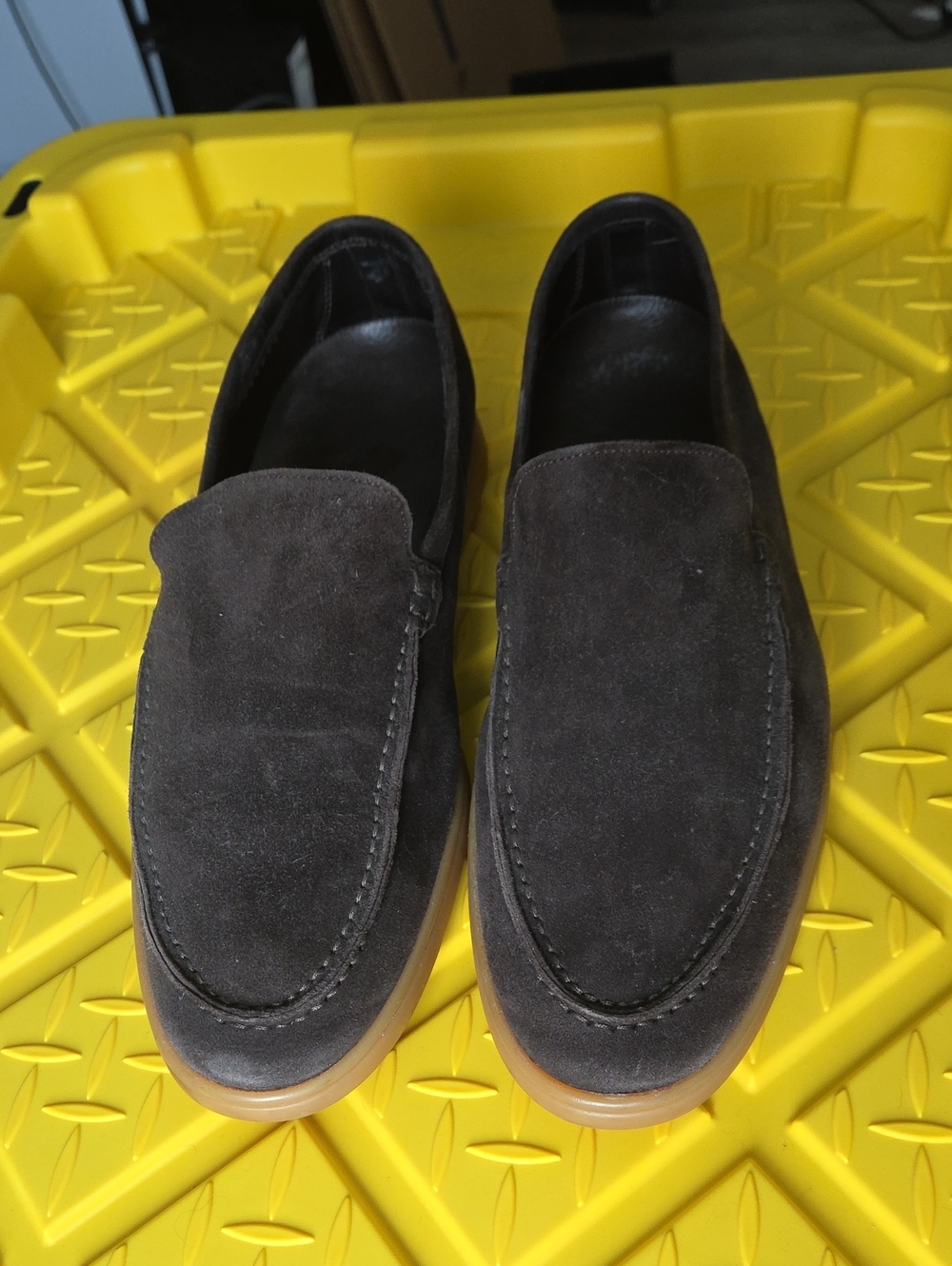 Suitsupply Dark Brown Suede Loafers | EU 44 / US 11